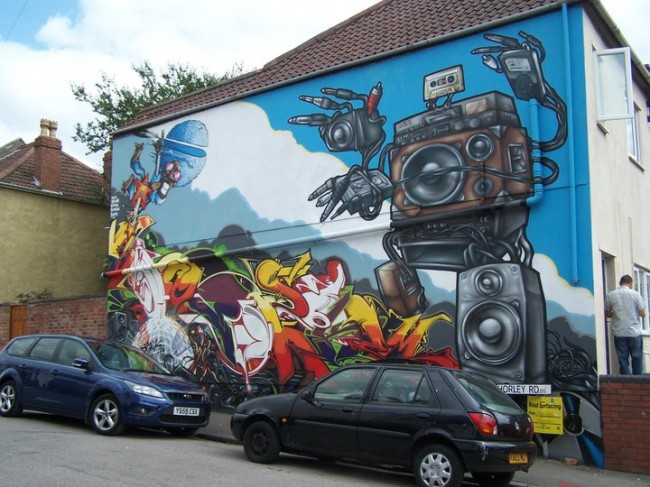 Bristol Street Art and Graffiti