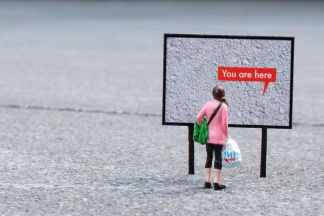 Street art of Slinkachu: Little People in the City