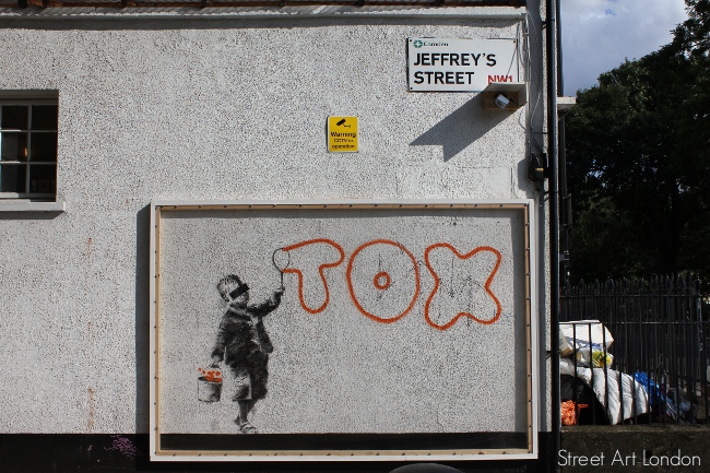 Banksy Tox CCtv camera webcam