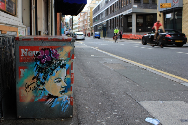 C215 & Alice Pasquini Street Art in London