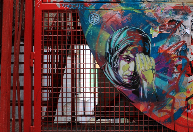 C215 & Alice Pasquini Street art in London