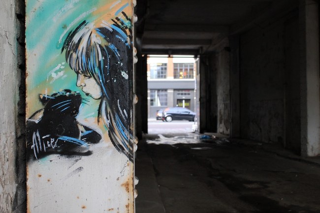 C215 & Alice Pasquini Street art in London