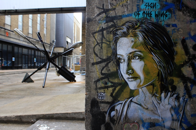 C215 & Alice Pasquini Street art in London