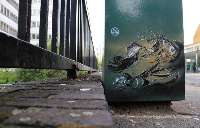 C215 & Alice Pasquini Street Art in London