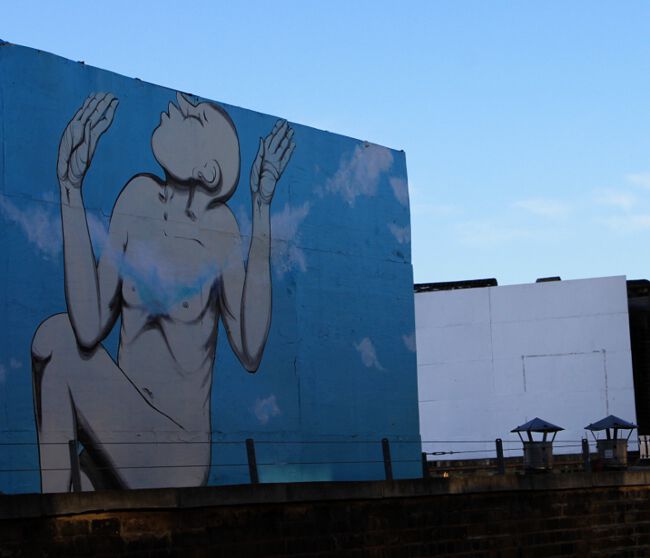 RUN Street Art in Dalston, East London