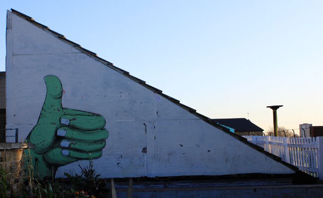 RUN Street Art in Dalston, East London