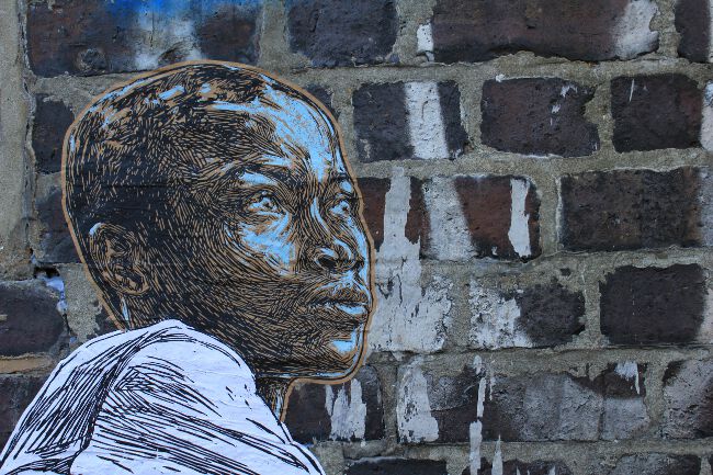 Street artist Swoon in London
