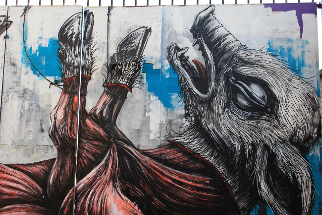 Roa Street Art in East London