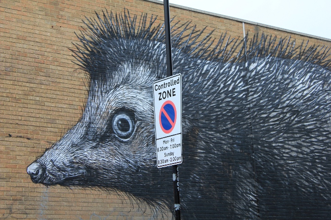 Roa Street Art in East London