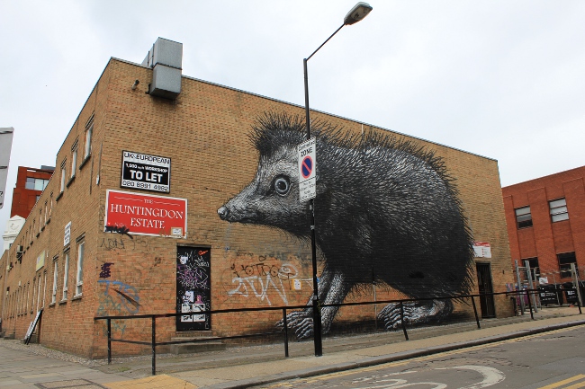 Roa Street Art in East London