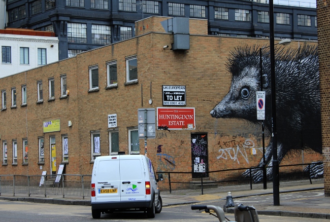 Roa Street Art in East London