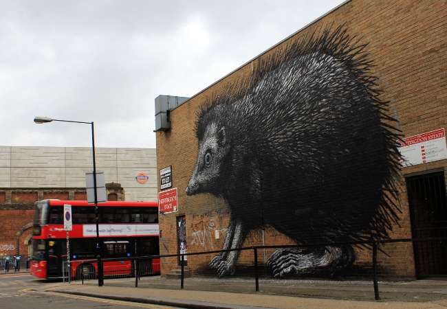 Roa Street Art in East London