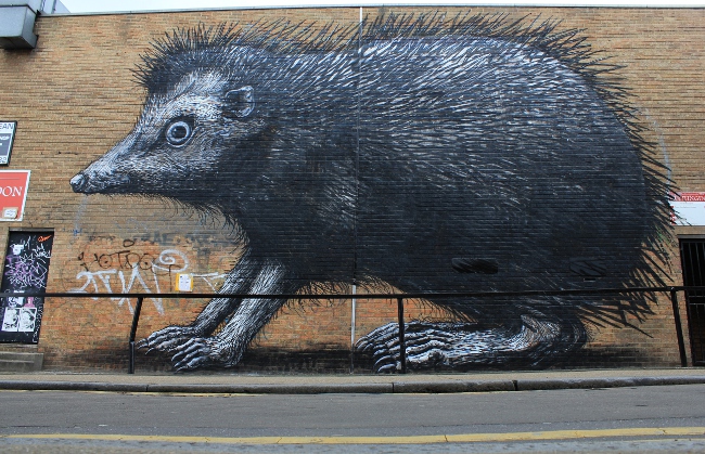 Roa Street Art in East London