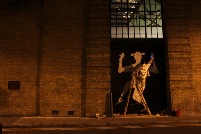 RUN street art at Tramshed London