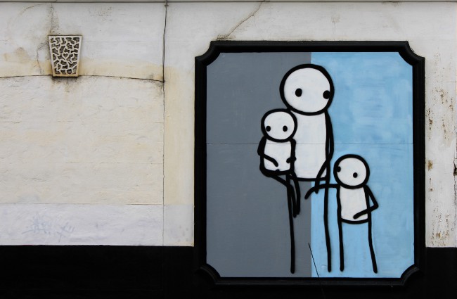 Stik Dulwich picture gallery street art london