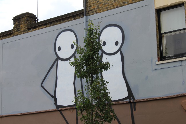 Stik Dulwich picture gallery street art london