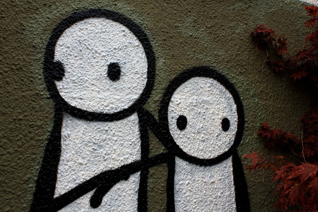 Stik Dulwich picture gallery street art london