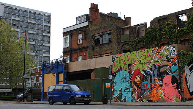 Borken Fingaz Crew Hackney Road