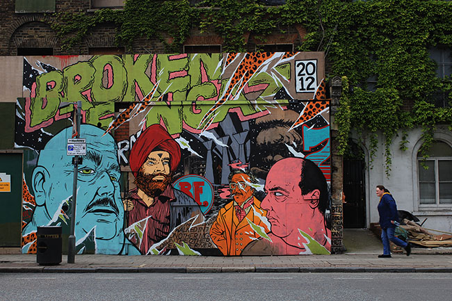 Borken Fingaz Crew Hackney Road