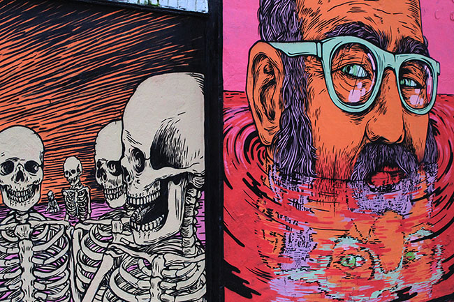 Broken Fingaz Crew street art London