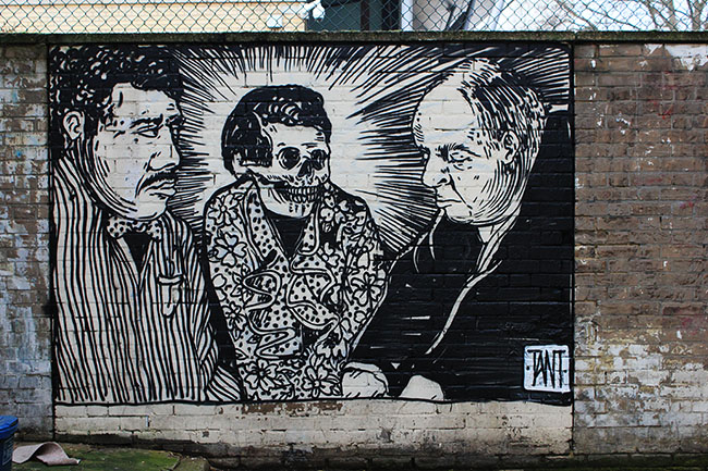 Broken Fingaz Crew street art London