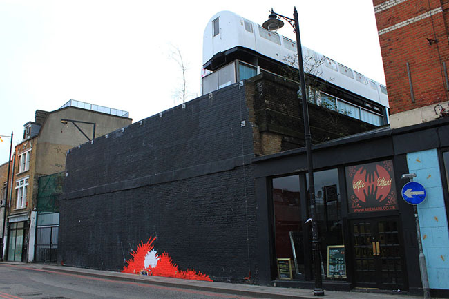 Pablo Delgado Village Underground Wall Street Art London