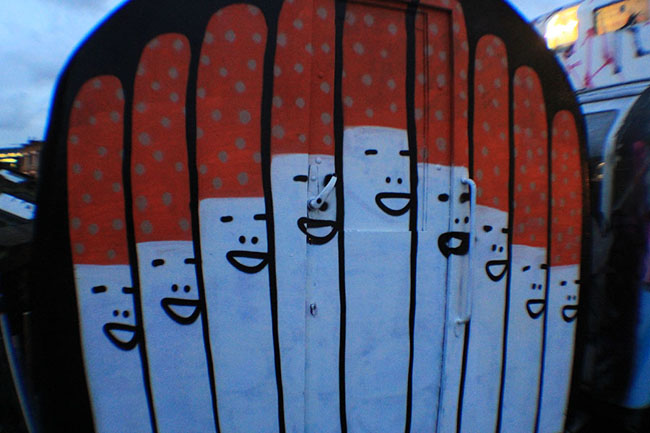 Kid Acne OH MY DAYS Street Art London VU Wall