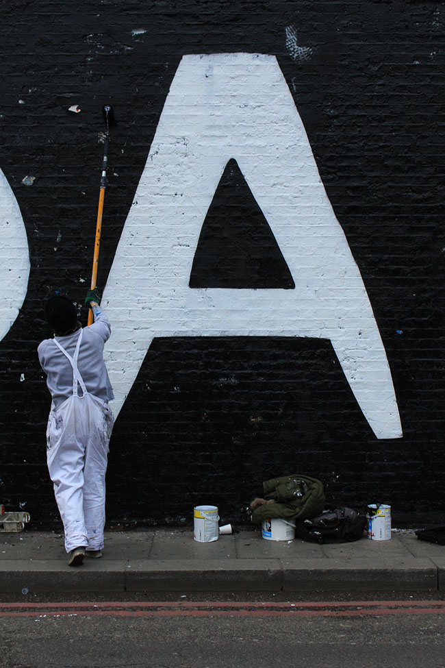 Kid Acne OH MY DAYS Street Art London VU Wall