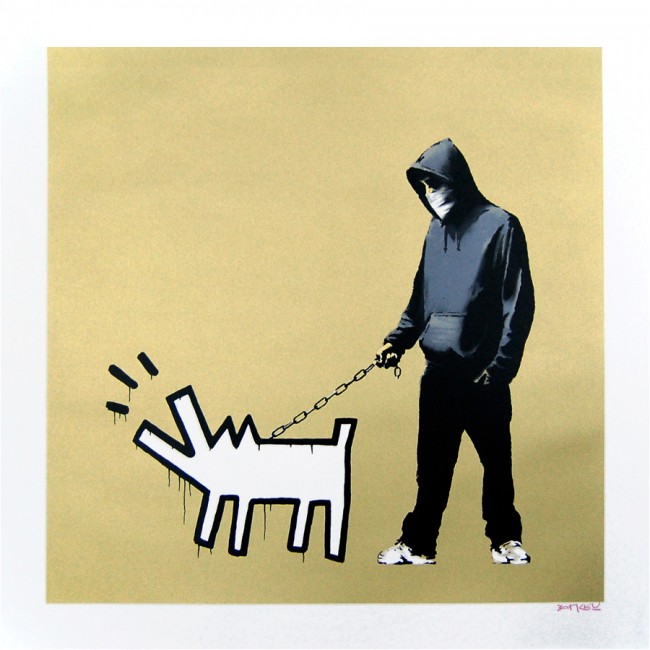 Bansky Choose Your Weapon Print