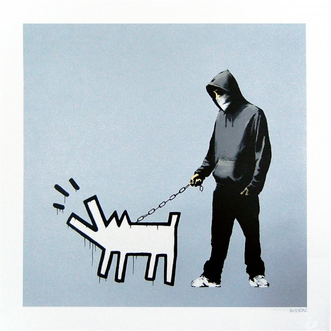 Bansky Choose Your Weapon Print