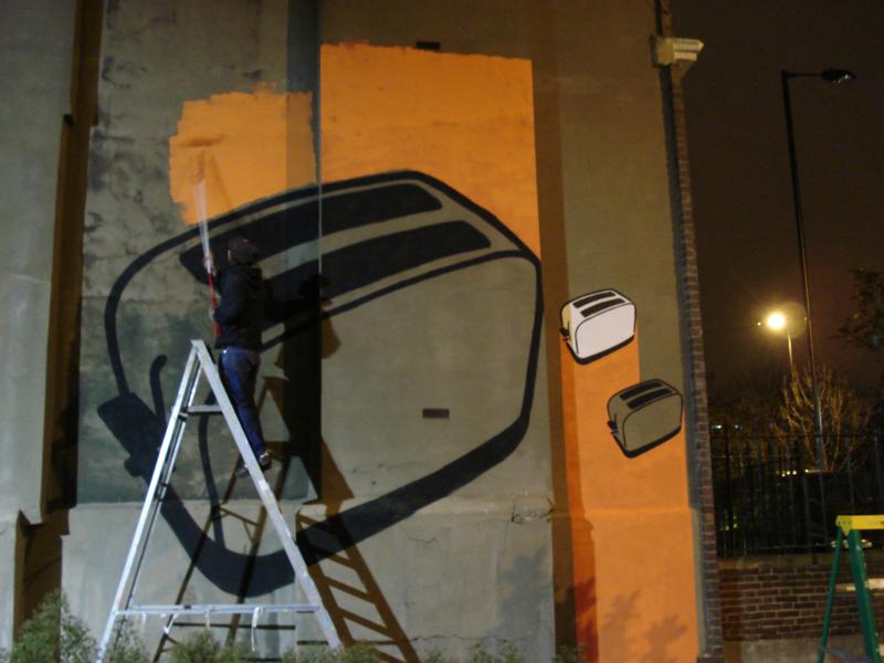 Street artist interview The Toasters Street Art London